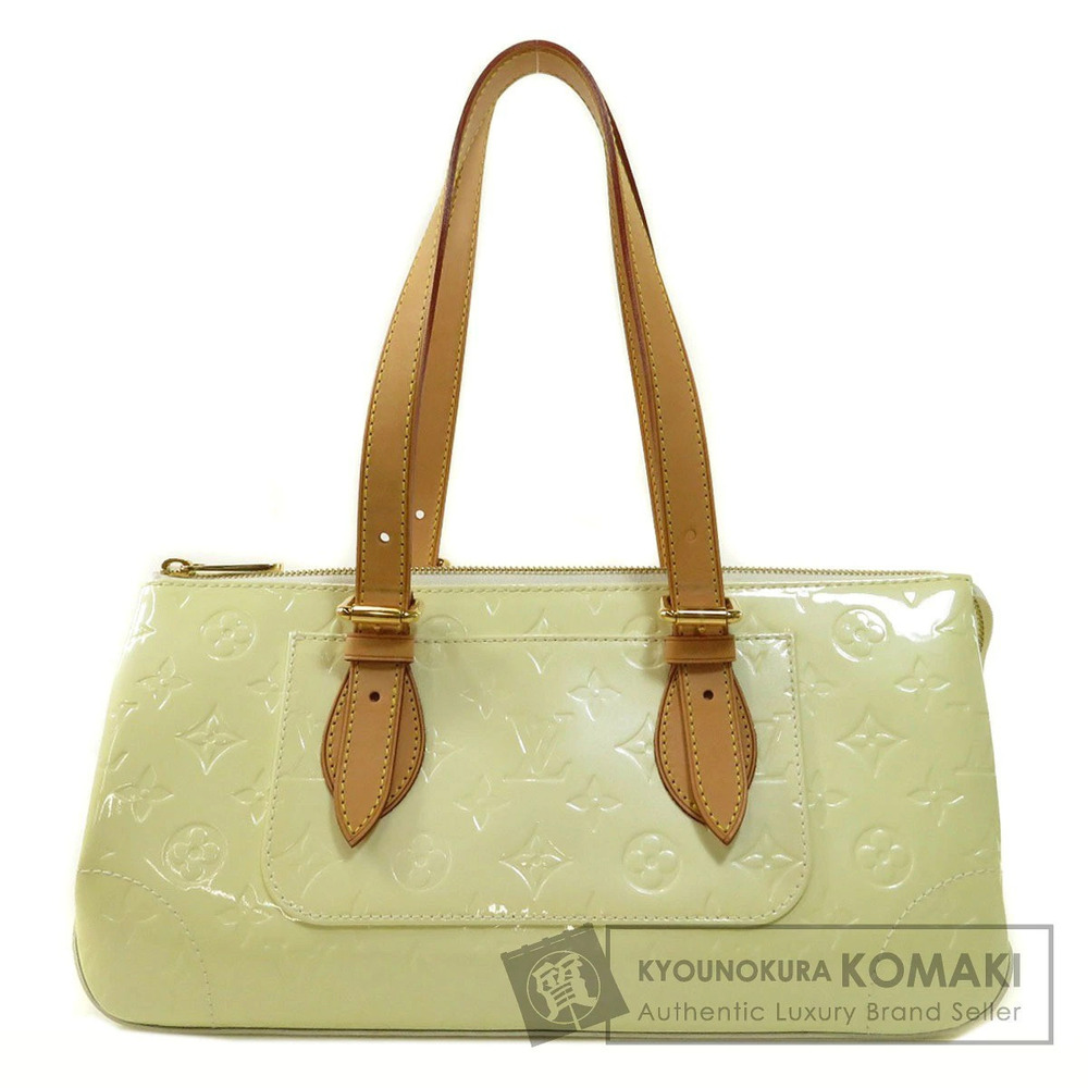 Louis Vuitton Rosewood Avenue Top Handle Bag Yellow Brown